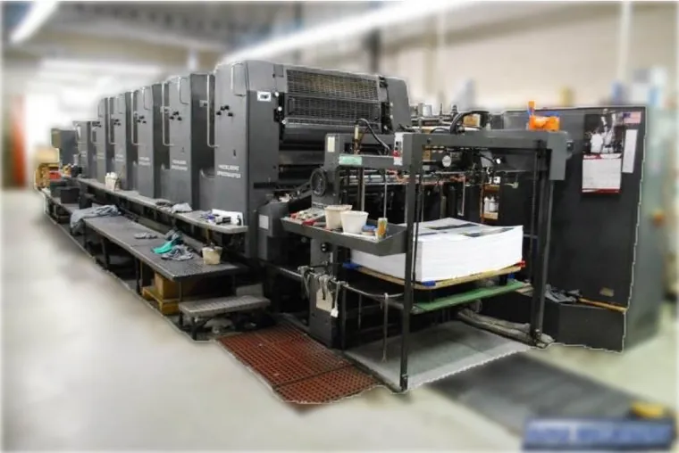 Impresión offset a 4 colores Heidelberg y Roland en FIPSA